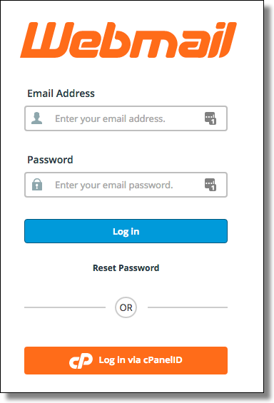 Changing your POP login password and … WebMail!