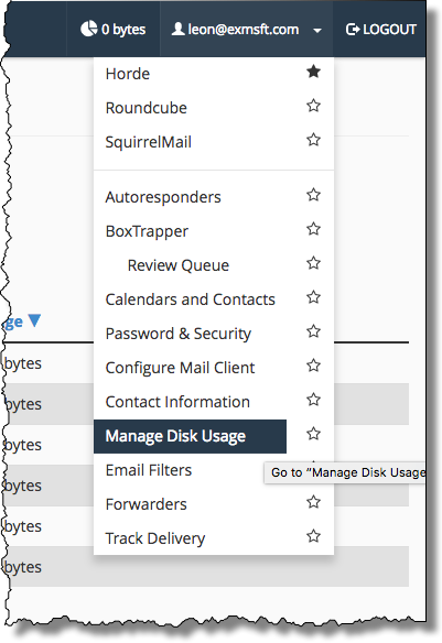 Manage Disk Usage